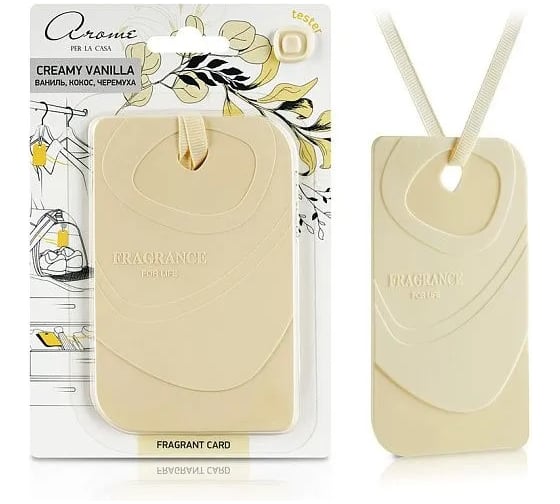 Изображение товара Ароматизатор для дома АЕР Fragrant Card Creamy vanilla 105242