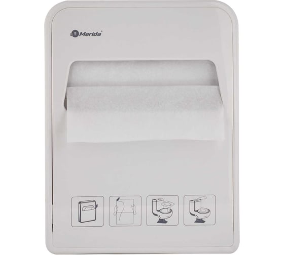 Изображение товара Держатель туалетных подкладок Merida пластиковый OPTIMUM GP1B