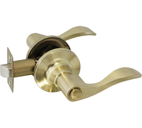 Изображение товара Ручка-защелка НОРА-М NEW мат.золото ЗВ1-03 фикс. 15629