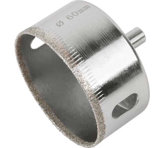 Изображение товара Коронка кольцевая по кафелю и стеклу алмазная 60x50 мм КУРС 16294