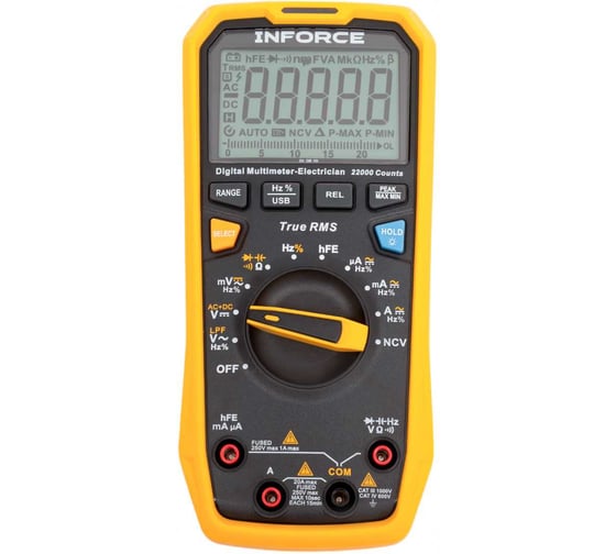 Изображение товара Цифровой мультиметр Inforce 01-05-10