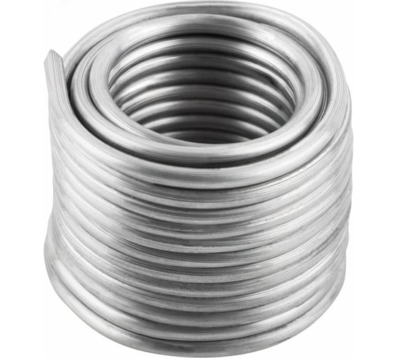 Изображение товара Припой ПОС 61 без канифоли, проволока диаметр 2 мм, на катушке, 100 г КУРС 60585