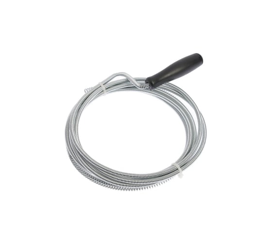 Изображение товара Трос сантехнический оцинкованный GRIALE с ручкой диаметр 5 мм, длина 2,0 метра GR4283051