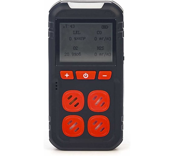 Изображение товара Газоанализатор портативный многоканальный HardGas S4 (CH4, O2, CO, H2S) с поверкой HP020005 HP020005-СП