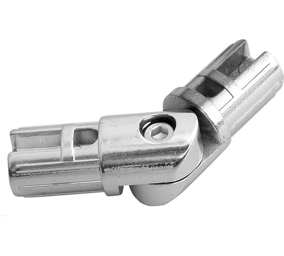 Изображение товара Поворотный коленчатый соединитель с неразжимными винтами MFK-TORG 90-180 Z-034-2 R41