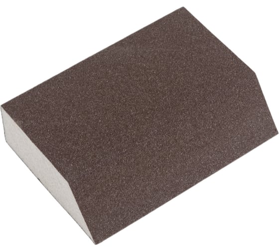 Изображение товара Губка абразивная (шлифовальный блок) со скошенным краем P180, 70х53х25х100 мм TILFLEX TL32-180Com