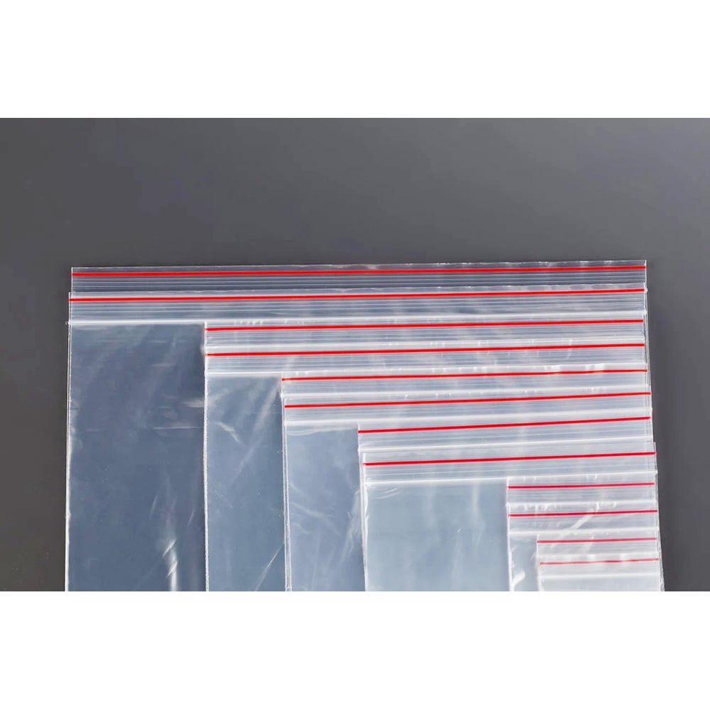 Изображение товара Пакеты с замком БАРСА ГРУПП 400x600 мм 1000 шт ПВД прозрачные