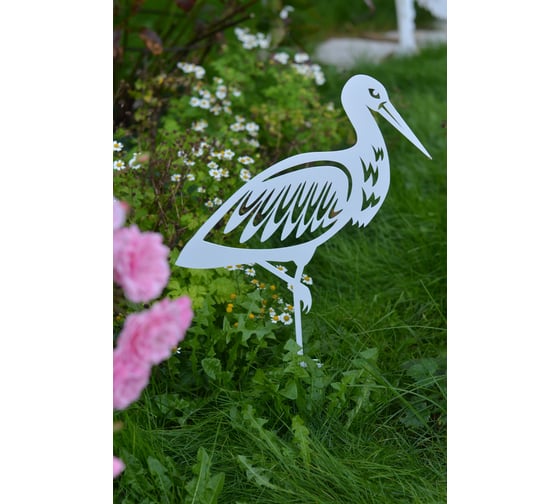 Изображение товара Садовая фигура ООО СКП Аист 700x380, сталь 1,5 мм СД-007Б