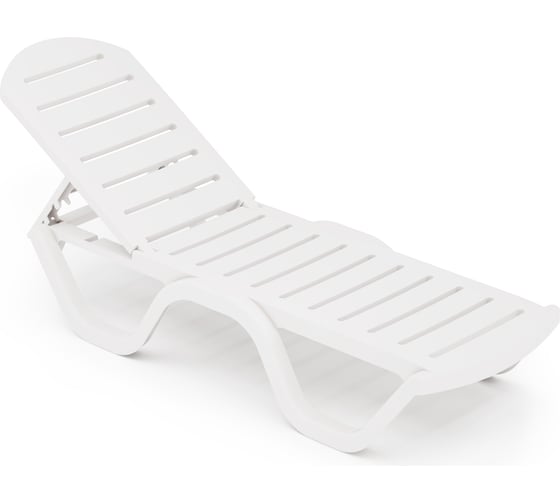 Изображение товара Шезлонг ЗПИ "Альтернатива" "Солярис" (белый) М8861
