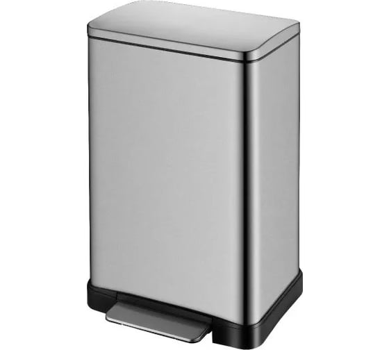 Изображение товара Педальное ведро WeltWasser WW LASSY MT 12L Матовая сталь 10000006128