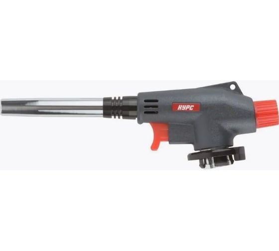 Изображение товара Горелка газовая с пьезоподжигом КУРС вихревая, удлиненный ствол 67637