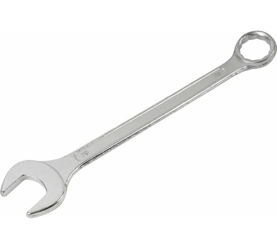 Изображение товара Ключ комбинированный КУРС цинковое покрытие 30 мм 63185