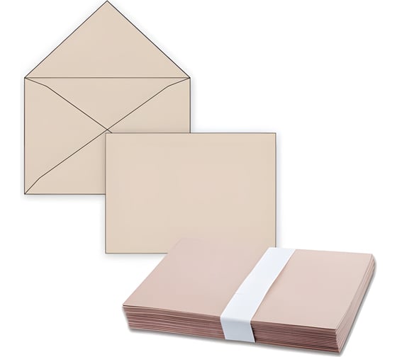 Изображение товара Конверты ОФИСМАГ С4 (229x324 мм) КРАФТ, без клея, 90 г/м2, КОМПЛЕКТ 500 шт., треугольный клапан 124398