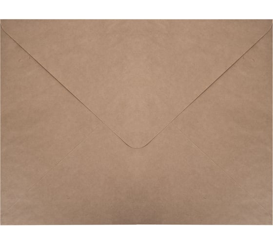 Изображение товара Конверты ОФИСМАГ (290x390 мм) КРАФТ, без клея, 90 г/м2, КОМПЛЕКТ 500 шт., треугольный клапан 112366