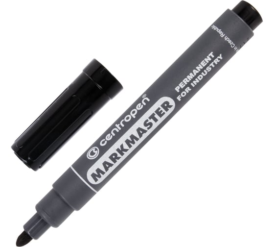 Изображение товара Маркер перманентный для промышленной маркировки ОФИСМАГ ЧЕРНЫЙ CENTROPEN "Marksmaster", 2,5 мм, 8599, 5 8599 0112 151137