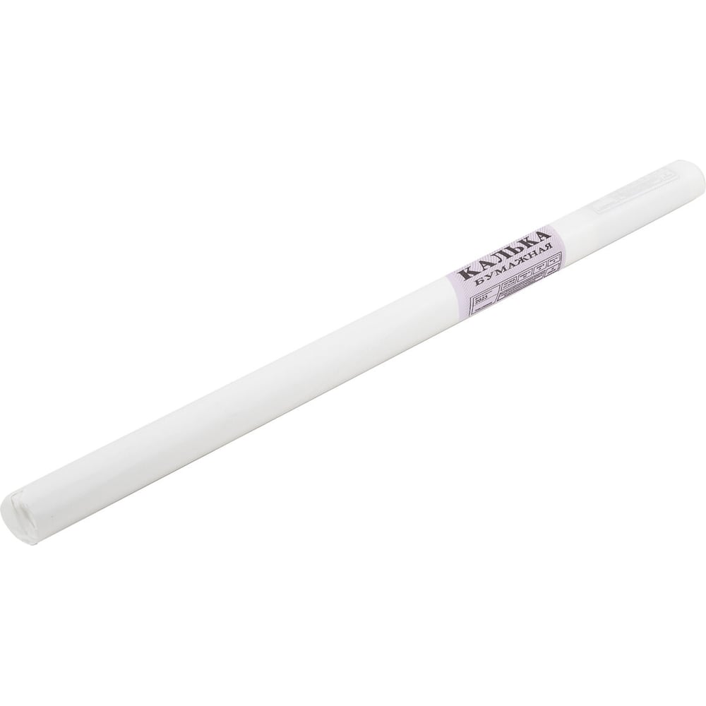 Изображение товара Калька под тушь офисмаг рулон 625 мм х 20 м глянцевая 40 г/м2