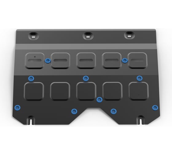 Изображение товара Защита картера + КПП + комплект крепежа Rival Сталь, Dongfeng Shine/Shine GS 2019-, 1.5, робот, передний привод 111.9309.1