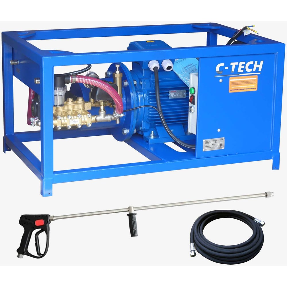 Изображение товара Установка сверхвысокого давления C-TECH 500 бар 900 л/ч 15 кВт