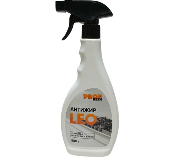 Изображение товара Антижир PROFREIN средство для чистки кухни, LEO 500 грамм с дозатором 401638