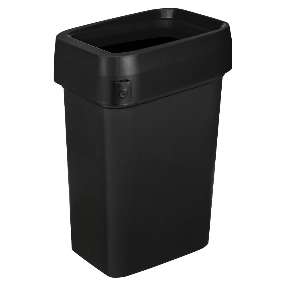 Изображение товара Ведро для мусора Econova SMART BIN 50Л черное напольное прямоугольное