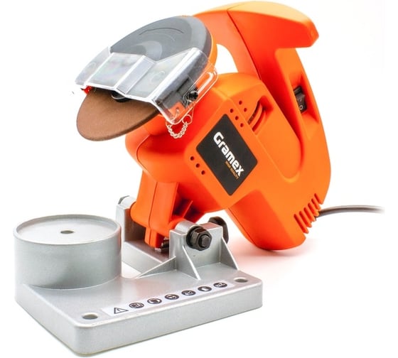 Изображение товара Машина для заточки цепей Gramex HBC-200 200 Вт, 7500 об/мин, диск 100x10x3,5 мм (1/6) 003229