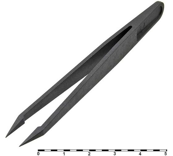 Изображение товара Пинцет пластиковый прямой Pro Legend 117 мм PL2687