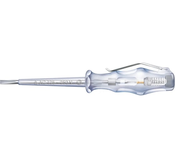 Изображение товара Индикатор напряжения однополюсный WERA для определения напряжения в диапазоне 150-250 В WE-100100