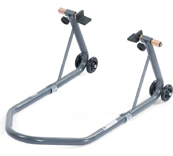 Изображение товара Стенд для заднего колеса мотоцикла KraftWell г/п 300 кг, г/п 300 кг., цвет серый KRWMSR