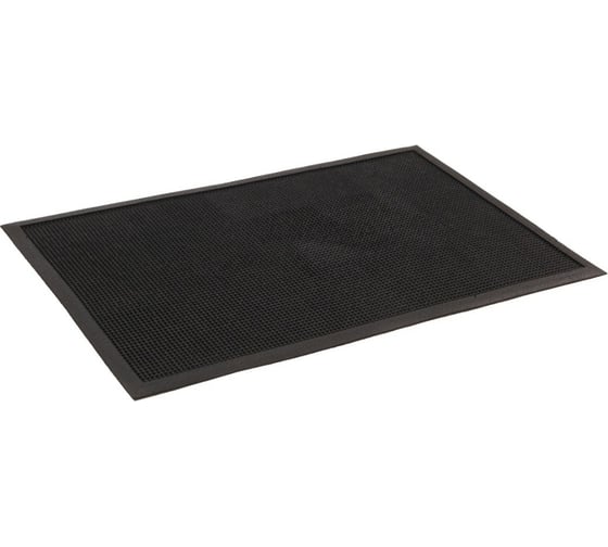 Изображение товара Коврик SUNSTEP резиновый, 80x120 см, Иголочки, чёрный 31-067