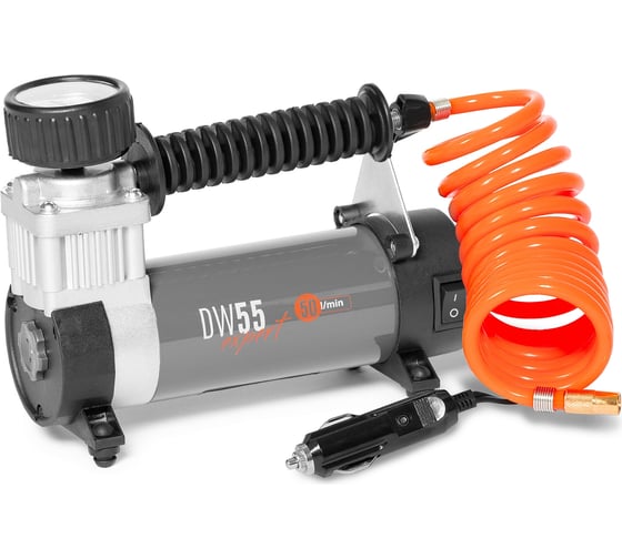 Изображение товара Компрессор автомобильный с набором для ремонта шин DAEWOO DW 55 EXPERT