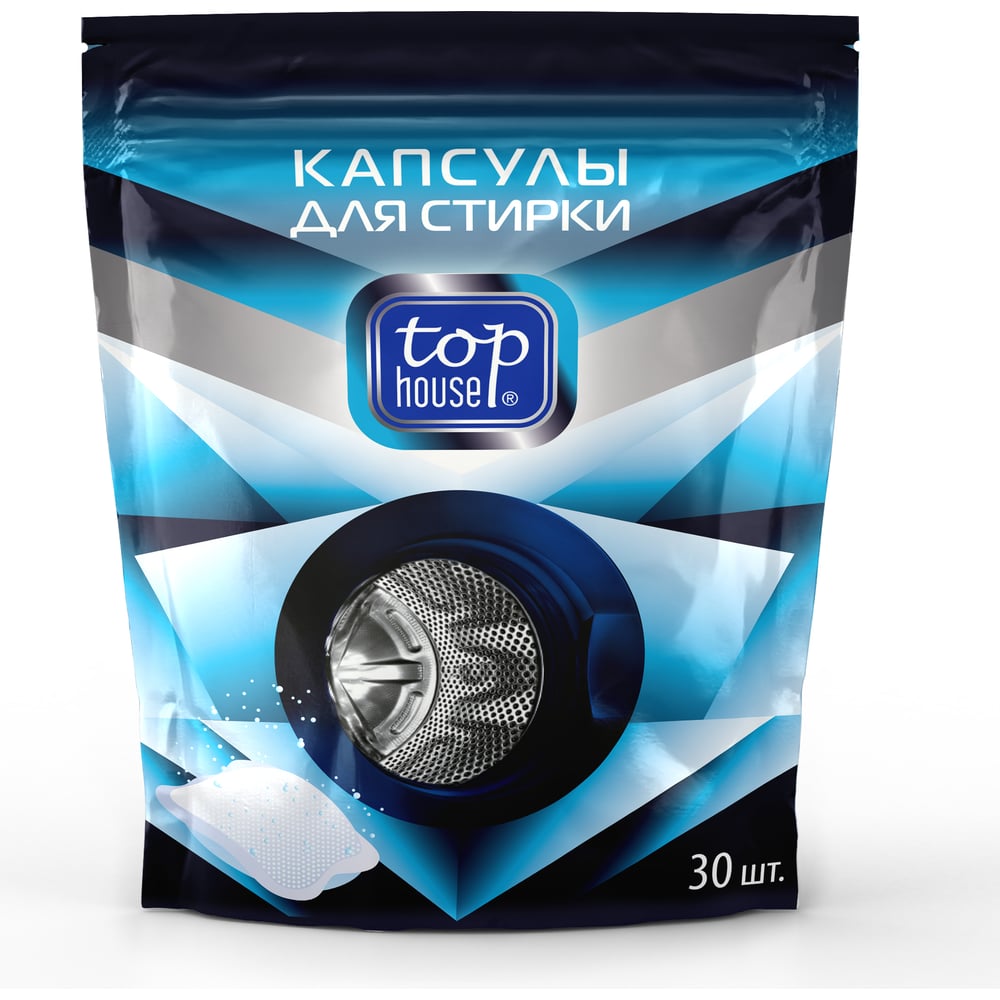 Изображение товара Капсулы для стирки TOP HOUSE 30 шт. 180384