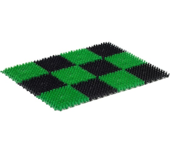 Изображение товара Коврик SUNSTEP травка, 36х47см, черно-зеленый 71-000