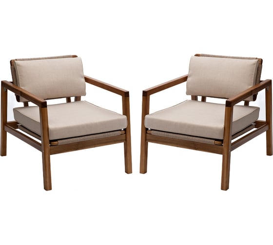 Изображение товара Кресло из акации Joygarden CALISTO 2 шт 52103 52103/52103