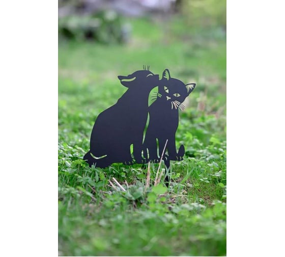 Изображение товара Садоввая фигура ООО СКП Котята 500x311, сталь 1.5 мм СД-002