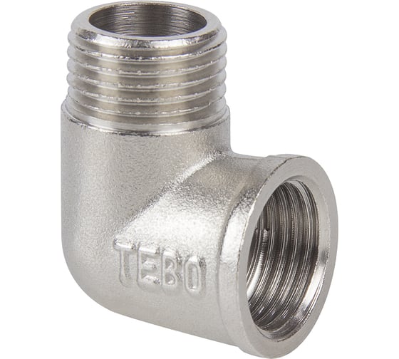Изображение товара Угольник TEBO ВН/НАР 1/2" латунь T-ЛР.Уг.2.12.CN