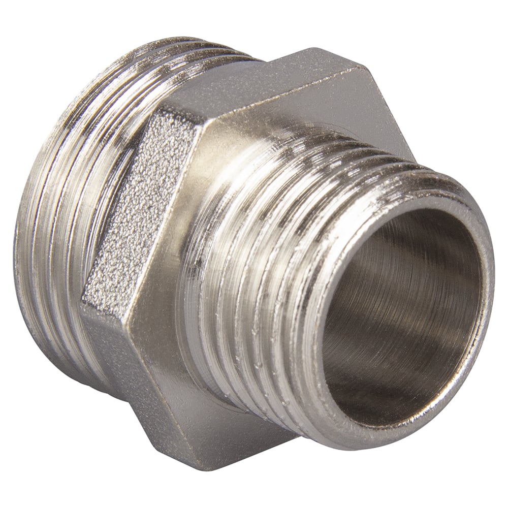 Изображение товара Ниппель переходной TEBO НАР 2"x1.1/2", никелированная латунь