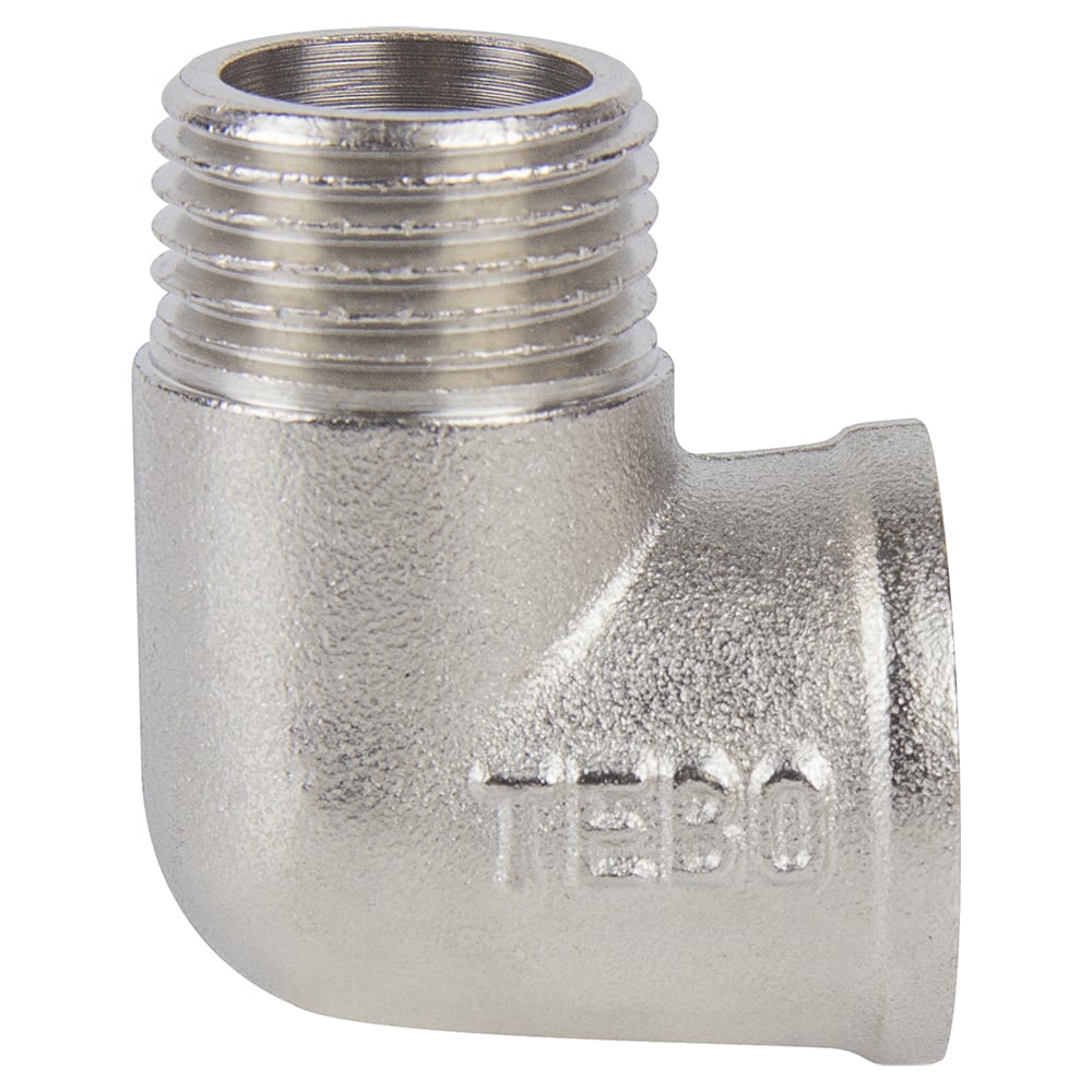 Изображение товара Угольник TEBO ВН/НАР 1 латунь T-ЛР.Уг.2.1.CN для трубопроводов 1 дюйм