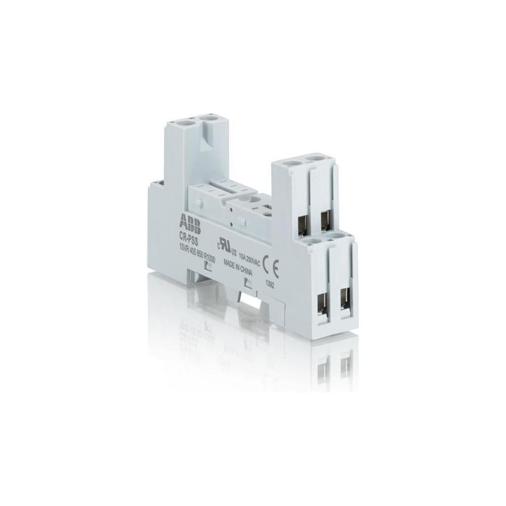 Изображение товара Цоколь для реле ABB CR-PSS стандартный 10 шт монтаж на DIN-рейку винтовое соединение
