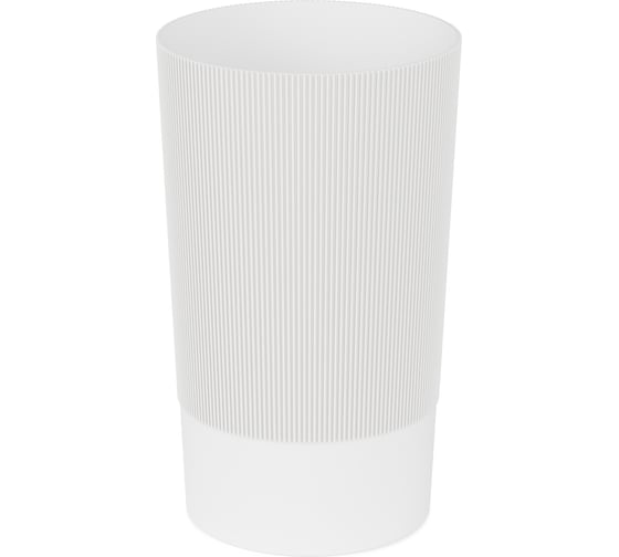 Изображение товара Ваза под срезку ЗПИ "Альтернатива" "Версаль" Д200мм, В400мм (белый) М8967