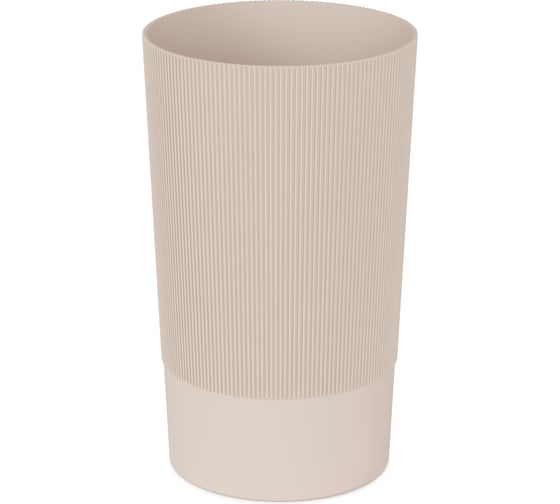 Изображение товара Ваза под срезку ЗПИ "Альтернатива" "Версаль" Д200мм, В340мм (бежевый) М8966