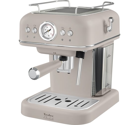 Изображение товара Кофеварка эспрессо TESLER ECM-245 SAND GREY 00000203003
