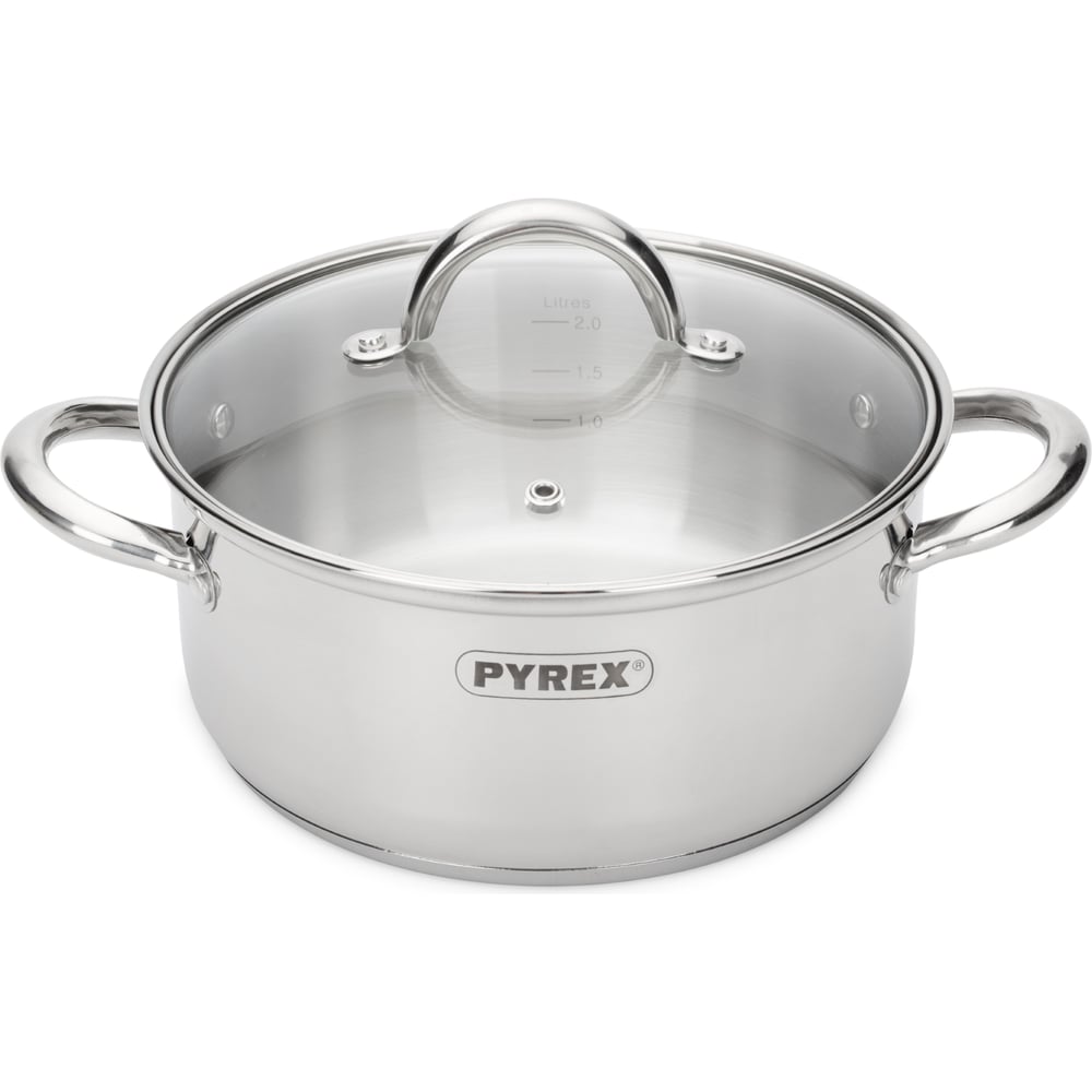Изображение товара Кастрюля с крышкой PYREX MASTER 2.9 л из нержавеющей стали