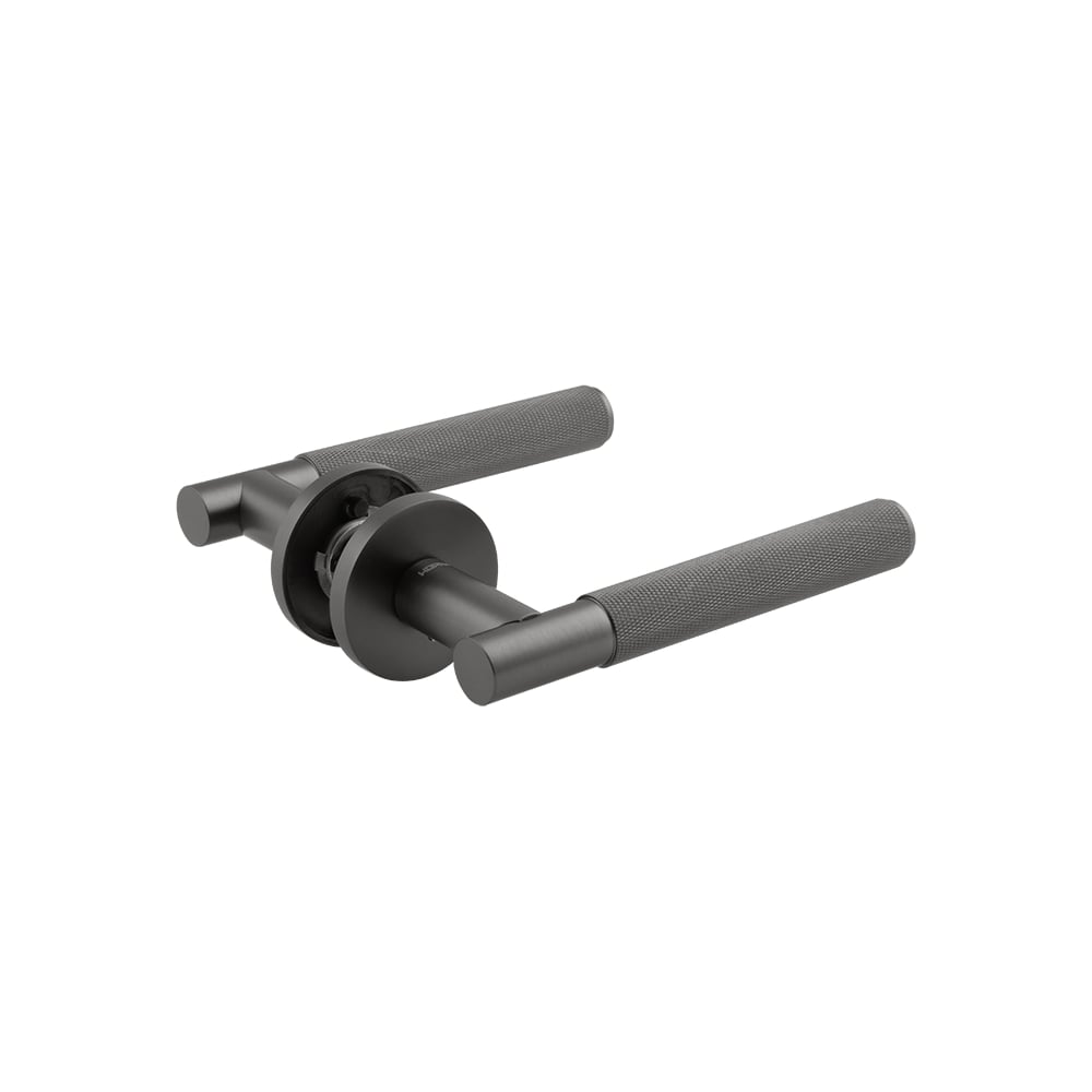 Изображение товара Дверная ручка НОРА-М Slim 139А графит