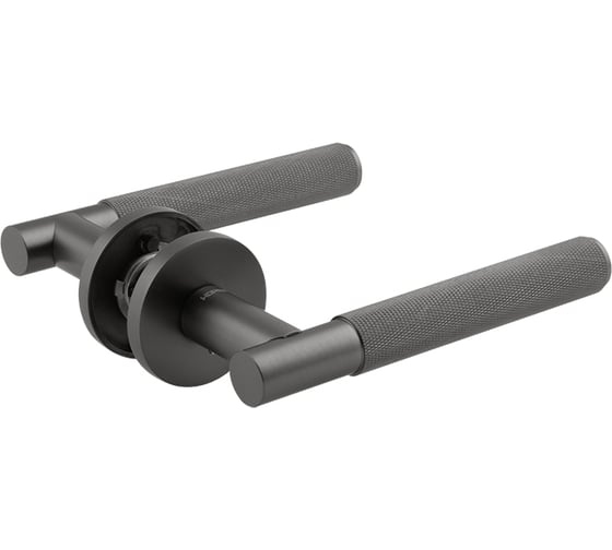 Изображение товара Дверная ручка НОРА-М Slim 139А графит 19894