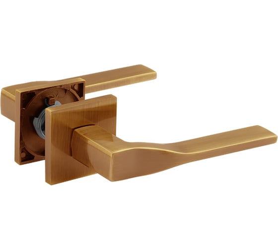 Изображение товара Дверная ручка НОРА-М Slim 140К матовый кофе 19906