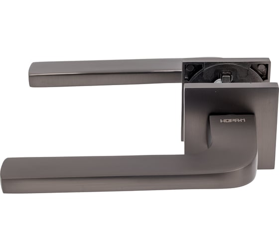 Изображение товара Дверная ручка НОРА-М Slim 141К графит 19915