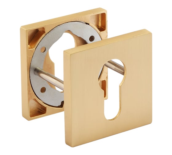 Изображение товара Накладка под ключ НОРА-М Slim НК-К сатинированное золото 19960