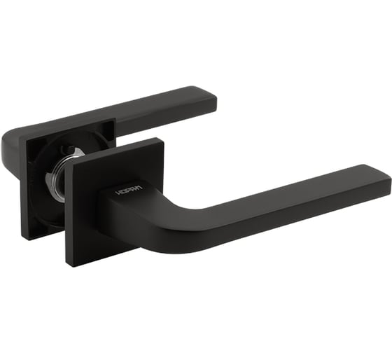 Изображение товара Дверная ручка НОРА-М Slim 141К черный 19922