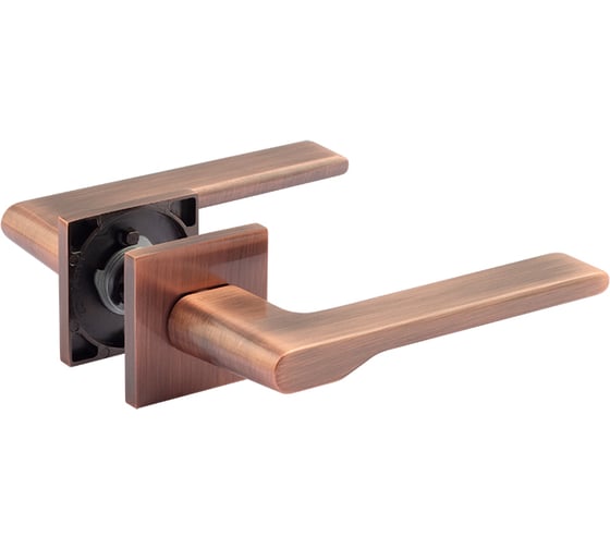 Изображение товара Дверная ручка НОРА-М Slim 144К старая медь 19953