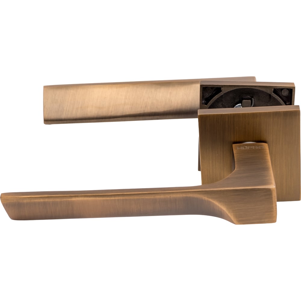 Изображение товара Дверная ручка НОРА-М Slim 142К матовый кофе 19928